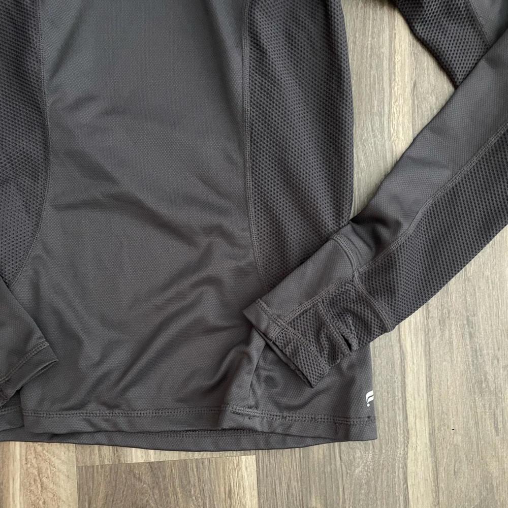 Fabletics Dark Grey Athletic Jacket/Pullover - image 6